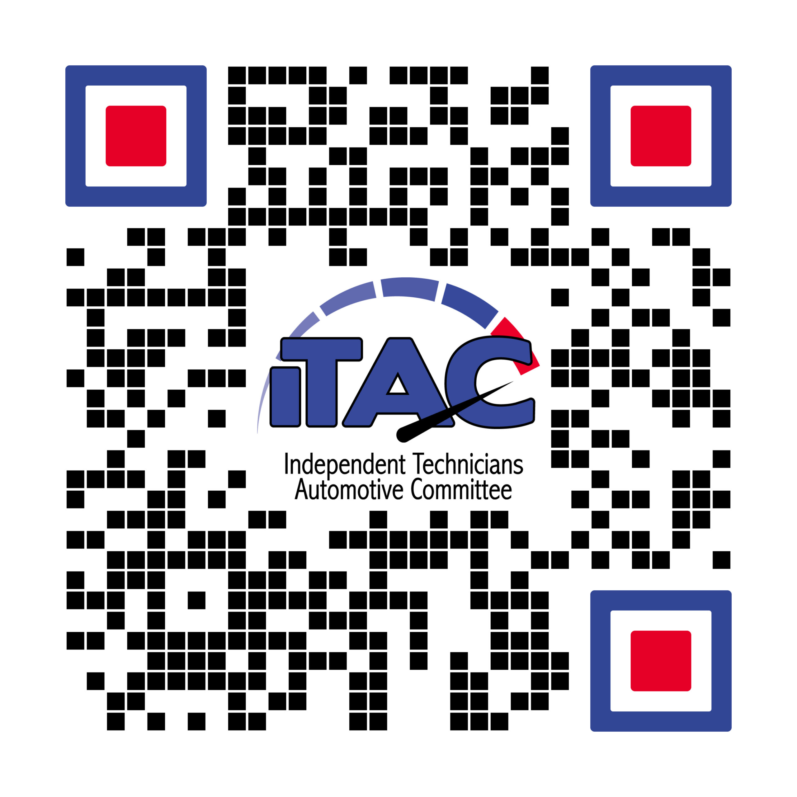 iTAC Sponsorship QR Code - Scan to donate to the iTAC Apprenticeship Program